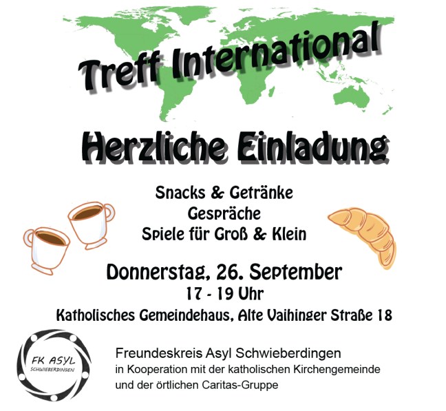Treff International Ausschnitt September